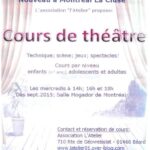 Cours theatre L ATELIER 001